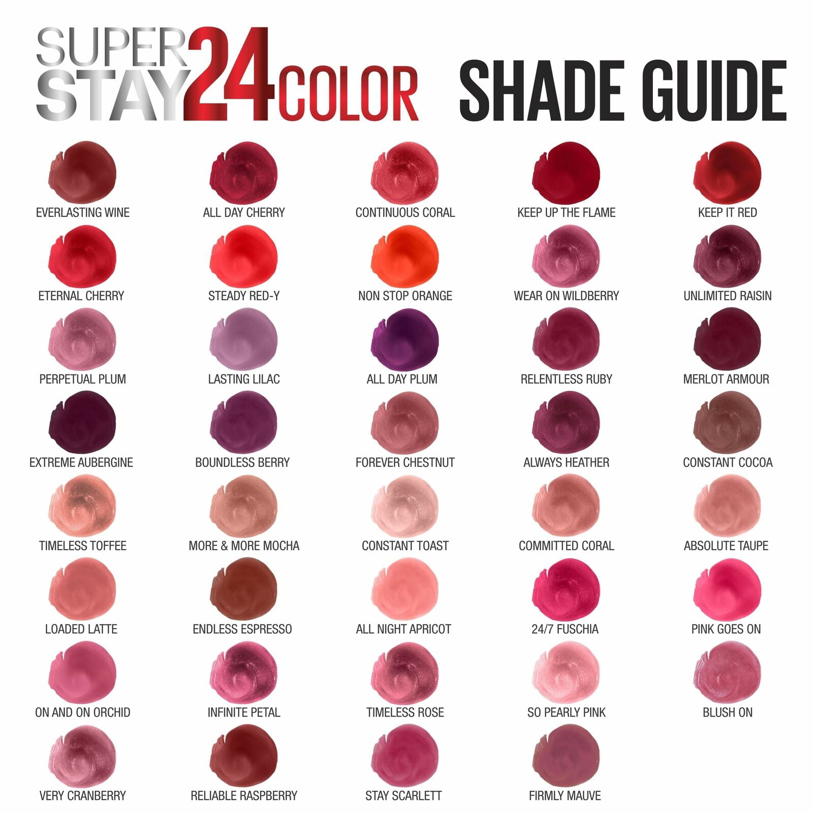 Maybelline SuperStay 24 2-Step Lip Color - 010 Reliable Raspberry (2-Pack)