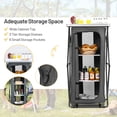thumbnail image 6 of Canddidliike Folding Camping Storage Cabinet with 3 Shelves and Carry Bag-L, Outdoor Camping Pop Up Folding Table with Large 3-Tier Storage Organizer and Side Pockets, Easy Set, 6 of 9
