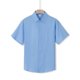 thumbnail image 4 of pstuiky camisetas de hombre, Camisa informal de manga corta con botones y cuello de color liso para hombre ropa de hombre xxxl, 4 of 9