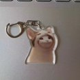 thumbnail image 1 of Steve Cute cheems Pet Llavero 4-5CM Acrílico Colgantes Regalo De Cumpleaños D Hebilla Shiba Inu Bolsa Charm, 1 of 4