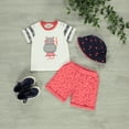 thumbnail image 5 of Happy Hippo 2-Piece Tee & Shorts Set, 5 of 5