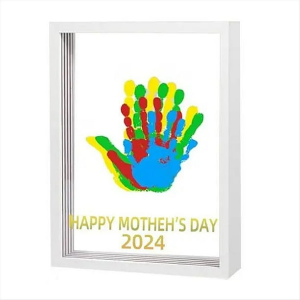 Kit de de Manos y Pies para Niños Pequeños, Juego de Marcos de Fotos Hechos A Mano con de Manos, de Recuerdo para Habitación de Niños