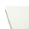 thumbnail image 2 of Tina Outdoor Acacia Wood Chaise Lounge and Cushion Set, Light Gray and Cream, 2 of 12