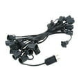thumbnail image 3 of C9 Pink Christmas String Light Set - Outdoor Christmas Light String - Hanging Christmas Lights - Roofline Light String - Outdoor Patio String Lights -  Black Wire - 25 Foot, 3 of 6