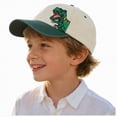 thumbnail image 3 of CAUYDY 5T 6T 7T Kids Baseball Cap Hat Cotton Cute Letter Adjustable 3T 4T Toddler Hat for Baby Boys Unisex-Child (Sizes 3-8 Years,D1-Khaki), 3 of 8