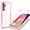 Pink, variant on ELEHOLD Clear Case for Samsung Galaxy S25 FE Full Body Protection Case with Built-in Screen Protector,Slim Thin Shockproof Anti-Scratch Case for Samsung Galaxy S25 FE,Red