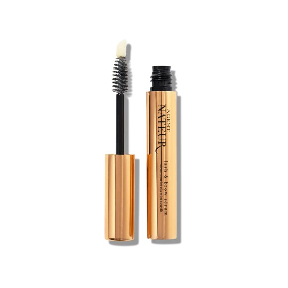 Agent Nateur - Suero Natural para pestañas + cejas | Belleza limpia vegana no tóxica (0.17 oz)