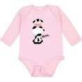 thumbnail image 3 of Inktastic Cow-moo. Boys or Girls Long Sleeve Baby Bodysuit, 3 of 5