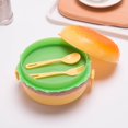 thumbnail image 4 of PENGXIANG Portable Lunch Box Creative Hamburger Bento Box With Tableware for School Office, 4 of 4
