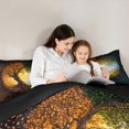 thumbnail image 5 of Manfei Gold Life Tree Bedding Comforter Set, Mystic Bohemian Plant Botanical Twin Comforter Sets, Teen Kid Child Adult Reversible Bedding Set, Super Cozy Room Decor, 2-Piece, 5 of 8