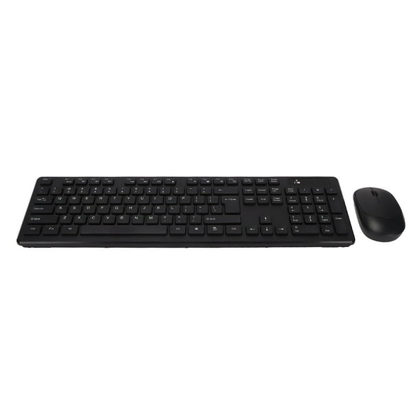 Wireless Keyboard Mouse Combo, 2.4G 1600dpi Keyboard Mouse Combo For  Dormitory For Home 
