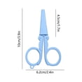 thumbnail image 3 of Mini Portable Travel Scissors Folding Small Scissors Multifunctional Folding Scissors, 3 of 6