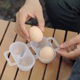 thumbnail image 1 of Typpkmm Caja PortáTil Para Huevos De 2 Celdas with Bandeja De PláStico Para Huevos, 1 of 6