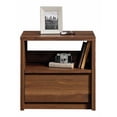 thumbnail image 4 of Ensemble de Chambre 3 Pcs avec Commode et 2 Tables de Nuit en Noyer Grand, 4 of 14
