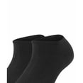 thumbnail image 2 of Esprit Ladies Sneaker Socks 2 Pack - Plain Black 39-42, 2 of 5