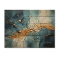 thumbnail image 3 of Designart "Lightning Electric Veins Collage I" Modern Print on Natural Pine Wood, 3 of 5
