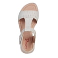 thumbnail image 3 of Huarache Para Niña CASTALIA 035-48 Blanco Velcro Ajustable, 3 of 3