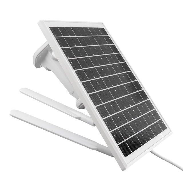 Enrutador De Módem Solar Wifi 4G LTE, Repetidor De Puerto LAN De Extensor WiFi Con Energía Solar De 300Mbps De Larga Resistencia Para Vehículos Recreativos