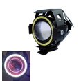 thumbnail image 1 of Faros delanteros universales para coche eléctrico, motocicleta, U7, ojos de ángel, superbrillantes, modificados, para triciclo, 1 of 5