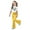 Yellow, variant on Gaexia Girls' Summer Pant Set,Stylish Girls Casual Outfit Flare Pants and Short Sleeve Top Comfortable Playwear Two Piece Summer Fashion Clothes,140