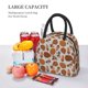 thumbnail image 5 of Balery Pinecone Autumn Pattern Bolsa de Almuerzo para Mujeres, Caja de Almuerzo, Bolsa de Almuerzo Pequeña Impermeable, Tote de Almuerzo Reutilizable con Gran Capacidad, 5 of 6