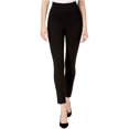 thumbnail image 1 of Anne Klein Leggings casuales de compresión para mujer, negro, 10, 1 of 1