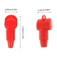 thumbnail image 3 of 6pcs Terminal Covers Automotive Battery Terminals Ends Protective Caps Battery Terminal Covers, 3 of 8