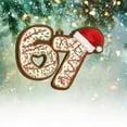 thumbnail image 4 of 67 Christmas Ornament – Funny 67 Ornament for Christmas Tree, Durable & Fade-Resistant Holiday Decor, Humor-Themed Ornament for Xmas Tree, Birthday Gifts & Novelty Decoration, 4 of 7