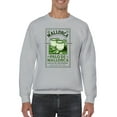 thumbnail image 2 of Mallorca Herbal Bitter Cocktail Design Men's Sweatshirt, 2 of 3