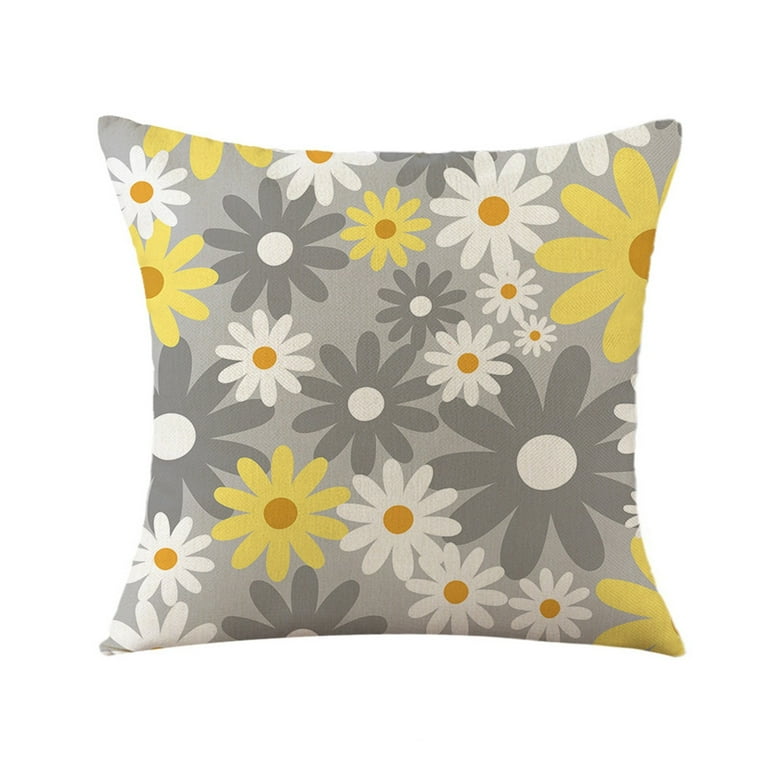Daisy store pillow cover