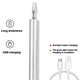 thumbnail image 3 of 1. Tamaño portátil: esta lima de uñas eléctrica con interfaz estándar se puede conectar a cualquier dispositivo, como un banco de energía, una computadora portátil o un adaptador de CA. Diseño, 3 of 5