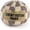 Brown Ball, variant on Haute Diggity Dog Chewy Vuiton Plush Squeaky Handbag Dog Toy, Black Monogram, Small