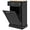 Black, variant on Single Tilt Out Trash Can Cabinet for 10 Gallon, Trash Can Holder Cabinet with Drawer, Farmhouse Garbage Cabinets for Kitchen Living Room, Easy to Clean (Light Gray)