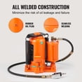 thumbnail image 5 of VEVOR Air Hydraulic Bottle Jack 20Ton 10.4"-19.7" High Lift Pneumatic Bottle Jack Portable Auto Repairing Shop Tool for Vehicles Trucks Cars, 5 of 9