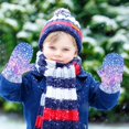 thumbnail image 6 of Cozy Kids Winter Gloves with Adjustable Fit,Dream Garden Perfect for Outdoor Fun, 6 of 7