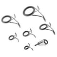 thumbnail image 7 of 7PCS Fishing Rod Guides Tip Tops Replacement Repair Ceramic Stainless Steel Casting Fishing Rod Guides Repair, 7 of 7