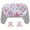 Cherry Blossom Whisper, variant on eXtremeRate DIY Replacement Faceplate Shell for Nintendo Switch 2 Pro Controller, Custom Front Housing Case, Thumbsticks and Screwdriver Tools - Blue Flame