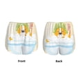 thumbnail image 3 of Rateoe Corgi In The Shower Cap Bathing Printed 2 in 1 Women's Workout Shorts for Athletic Gym Running Shorts with Phone Pockets-Medium, 3 of 7