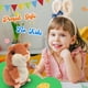 thumbnail image 4 of Talking hamster will repeat what you say Talking plush partner gift, brown, 15 cm, 4 of 4