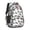 Tractor and Loaders, variant on Tractor and Trailers White Pattern Backpack for School, Cute School Bag with Adjustable Shoulder Straps and Padded Back, 16.9"x12.6"x5.9"