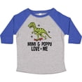 thumbnail image 3 of Inktastic Mimi and Poppy Love Me Grandson Boys Toddler T-Shirt, 3 of 5