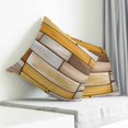 thumbnail image 3 of Brown Yellow Vintage Pillow Covers 16x16 Inch Decorative Throw Pillow Cover, Retro Farmhouse Elegant Pastoral Sofa Pillowcases Accent Cushion Case Home Decor Bedroom Living Room, 3 of 6