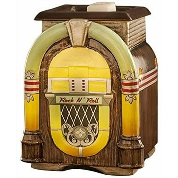 Scentsationals Wax Melt Warmer, Wax Warmer for Scented Wax Melts - Retro Collection Vintage Juke Box - Candle Wax Melter for Fragrance Cubes and Tarts