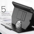 thumbnail image 4 of Junayo Case for iPad 7th/8th/9th Gen 10.2 inch Strong Magnetic Auto Sleep Shockproof Case with Multi-Angles Stand Pen Holder Card Slot, 4 of 7