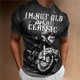 thumbnail image 1 of Camiseta con estampado de motocicleta 3D para hombre, camisa clásica Vintage de manga corta para hombre, camisas de motorista de paseo callejero, Tops de gran tamaño, 1 of 4