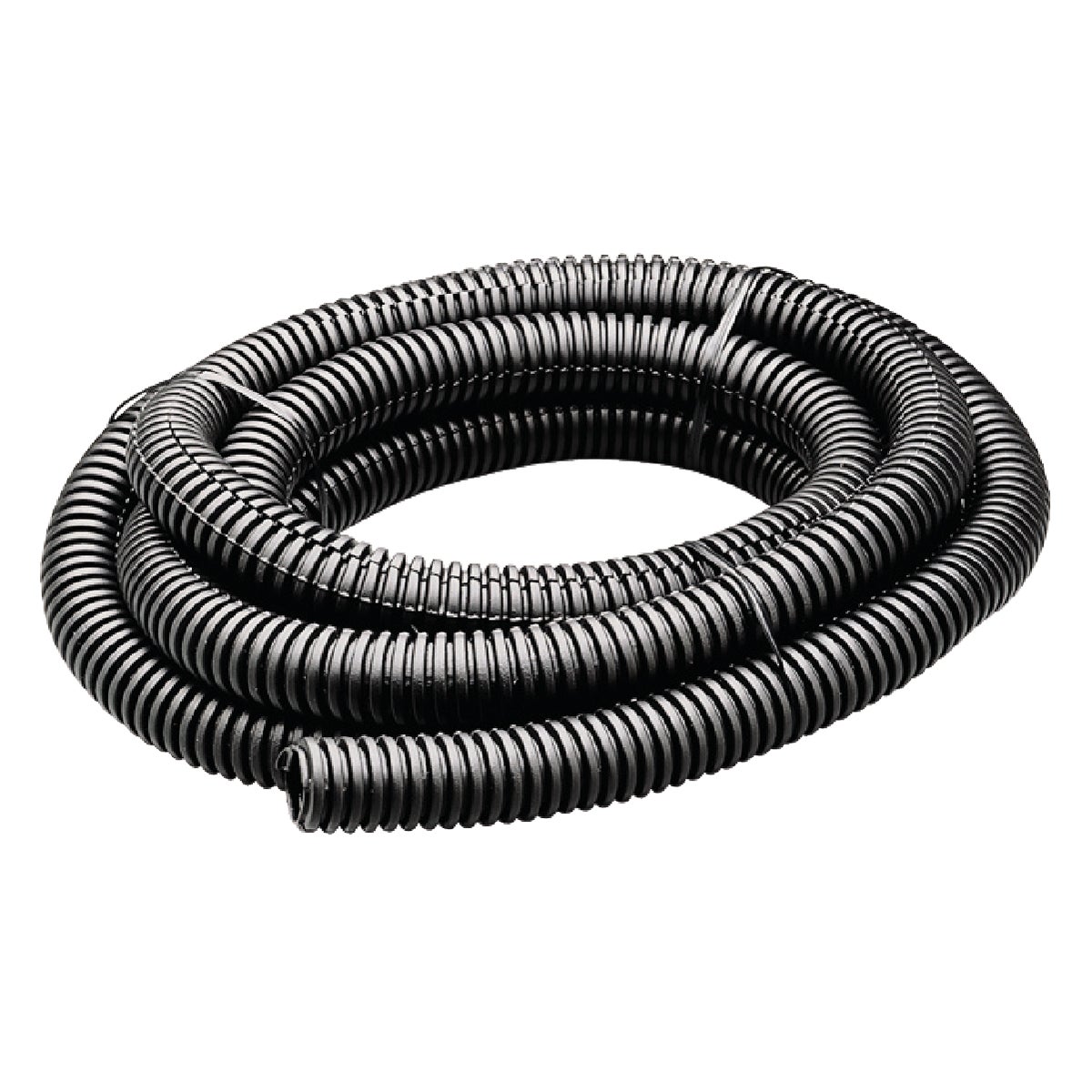 Gardner Bender Split Flex Tubing Plastic Cable Organizer - Flexible Black - 3/8 In x 10 Ft