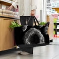 thumbnail image 6 of Print Large Capacity Reusable Foldable Laundry Basket Storage Box Shopping Bag Oxford Cloth Organizer, 6 of 7