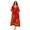601-Red, variant on Miss Lavish London Women Kaftans Dresses, Multi, S