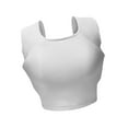 thumbnail image 1 of Ruiboury Équipement de Protection de Poitrine Karaté pour Femmes Gilet de Protection Léger pour Football Rugby Multifonction Entraînement Physique Blanc m, 1 of 6