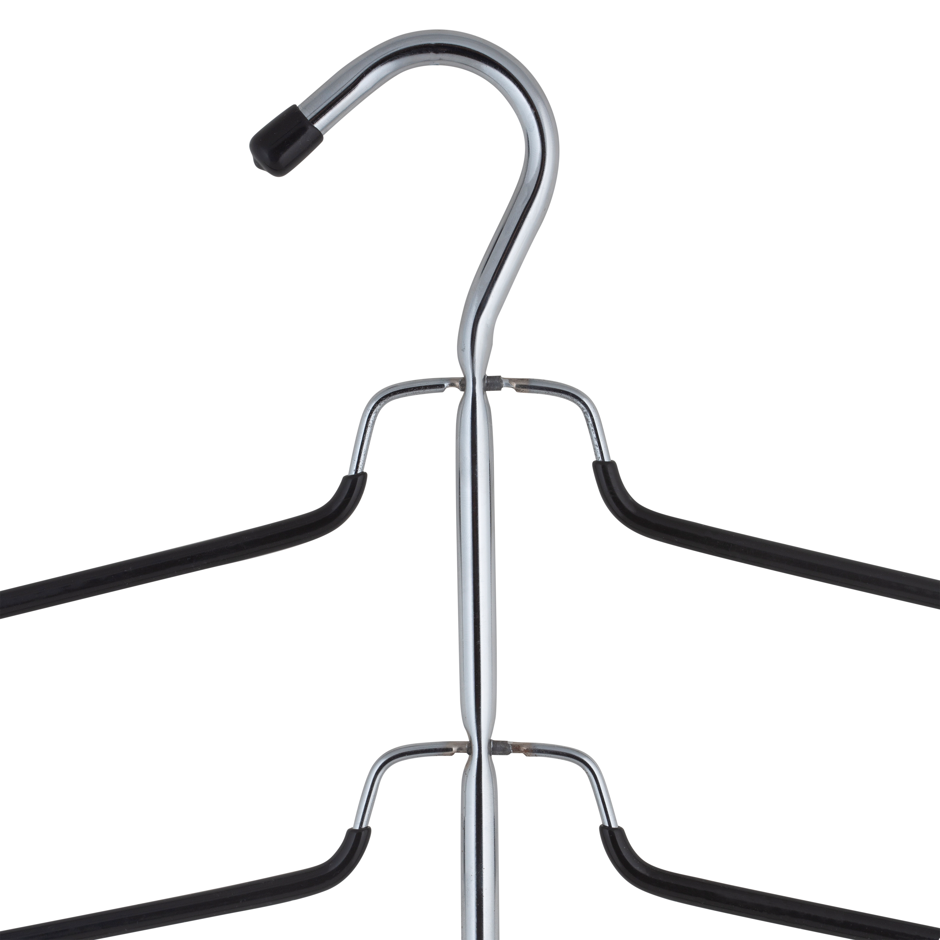 Organize It All 6 Tier Blouse Tree Metal Clothes Shirt Hanger in Chrome - image 5 of 7